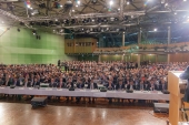 7 Delegiertenversammlung  7 Olagan Kongre  Vorsitzender  Genel Baskan  Hagen 04.05.2014 (4)