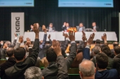 7 Delegiertenversammlung  7 Olagan Kongre  Vorsitzender  Genel Baskan  Hagen 04.05.2014 (9)
